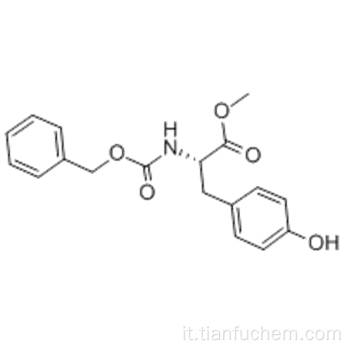 L-tirosina, N - [(fenilmetossi) carbonile] -, estere metilico CAS 13512-31-7